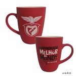 Caneca veludo vermelha Namorada