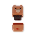 Carimbo decorativo de rolo - Teddy bear