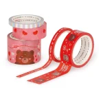 Conj. fita adesiva papel - Teddy Bear