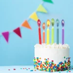 Pack 12 velas com chamas coloridas - Image 2