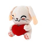 Peluche - Coelhinho com um coração