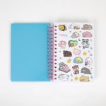 Caderno A5 Squishy Lontra Lazy - Nap the day away - Image 2