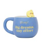 Caneca 3D Lazy Pintainho - Bid dreams, tiny effort