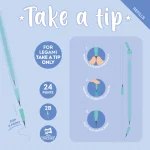 Conjunto de 24 recargas para lápis empilhável - Image 3