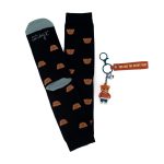 Conjunto meias + porta-chaves Urso - Urso are the beary best - Image 3