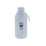 Garrafa térmica interior cerâmica 2 tampas 500ml - Pai top
