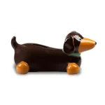 Mealheiro em cerâmica, Cão Dachshund