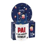 Pack caneca + meias - Pai, és uma autêntica estrela!