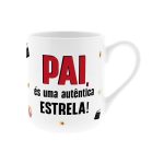 Pack caneca + meias - Pai, és uma autêntica estrela! - Image 3