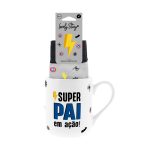 Pack caneca + meias - Super Pai em ação - Image 3