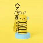 Porta-moedas com porta-chaves - Mini Kawai - Bee - Image 7