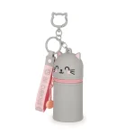 Porta-moedas com porta-chaves - Mini Kawai - Kitty - Image 3