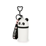 Porta-moedas com porta-chaves - Mini Kawai - Panda - Image 3