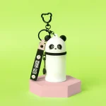 Porta-moedas com porta-chaves - Mini Kawai - Panda - Image 7