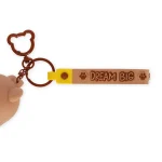 Porta-moedas com porta-chaves - Mini Kawai - Teddy Bear - Image 5