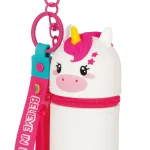 Porta-moedas com porta-chaves - Mini Kawai - Unicórnio - Image 4