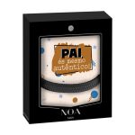 Pulseira de pele - Pai, és mesmo autêntico!