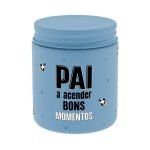 Vela Aromática - Petrol Blue - Pai a acender bons momentos