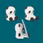 Caixa de som sem fio c/suporte - Panda - Image 5