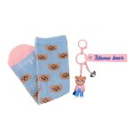 Conj. meias + porta-chaves - Mama Bear