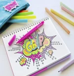 Conjunto 10 marcadores Grip Neon+Pastel - Image 2