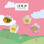 Conjunto de 4 ganchos para cabelo - Bee - Image 2
