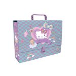 HELLO KITTY Mala porta documentos Colorful