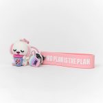 Porta-chaves pendente Coelho Lazy - No plan is the plan - Image 2