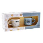 Set de 2 chávenas 50ml - Mãe + Pai