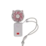 Ventilador portátil recarregável - Kitty