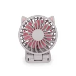 Ventilador portátil recarregável - Kitty - Image 3