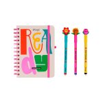 Agenda 26-27 Semanal pequena + 3 esferográficas apagáveis Bo-Bo - Ready