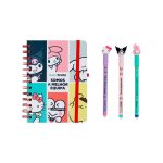 Agenda 26-27 Semanal pequena Hello Kitty & Friends x Mr Wonderful - Somos a melhor equipa