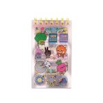 Bloco com autocolantes transparentes - Stick and decorate - Image 2