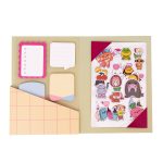 Caderno notas adesivas e autocolantes - Let's stick around together