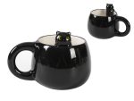 Caneca com Gato Preto
