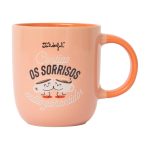 Caneca - Contigo, os sorrisos estão garantidos