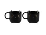 Conj. 2 chávenas expresso - Gato Preto