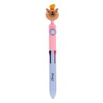 Esferográfica multicolor giratória - Caapivara