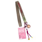 Fita lanyard com porta-cartões - Ouriço