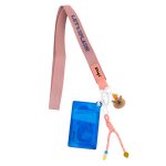 Fita lanyard c/porta-cartões - Capivara