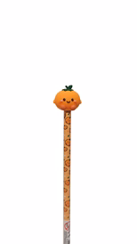 Lápis 3D Fresh Market - Laranja