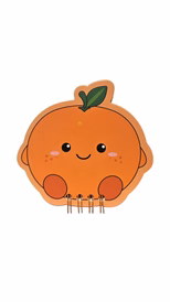 Mini Bloco Fruit Laranja