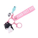 Porta-chaves c/pendente Gato - Purr-fect day