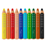 Set c/10 lápis de cor Grippy - Image 2