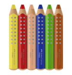 Set c/6 lápis cor Grippy - Image 2
