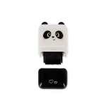 Carimbo decorativo de rolo - Panda
