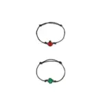 Conj. 2 pulseiras - Joaninha