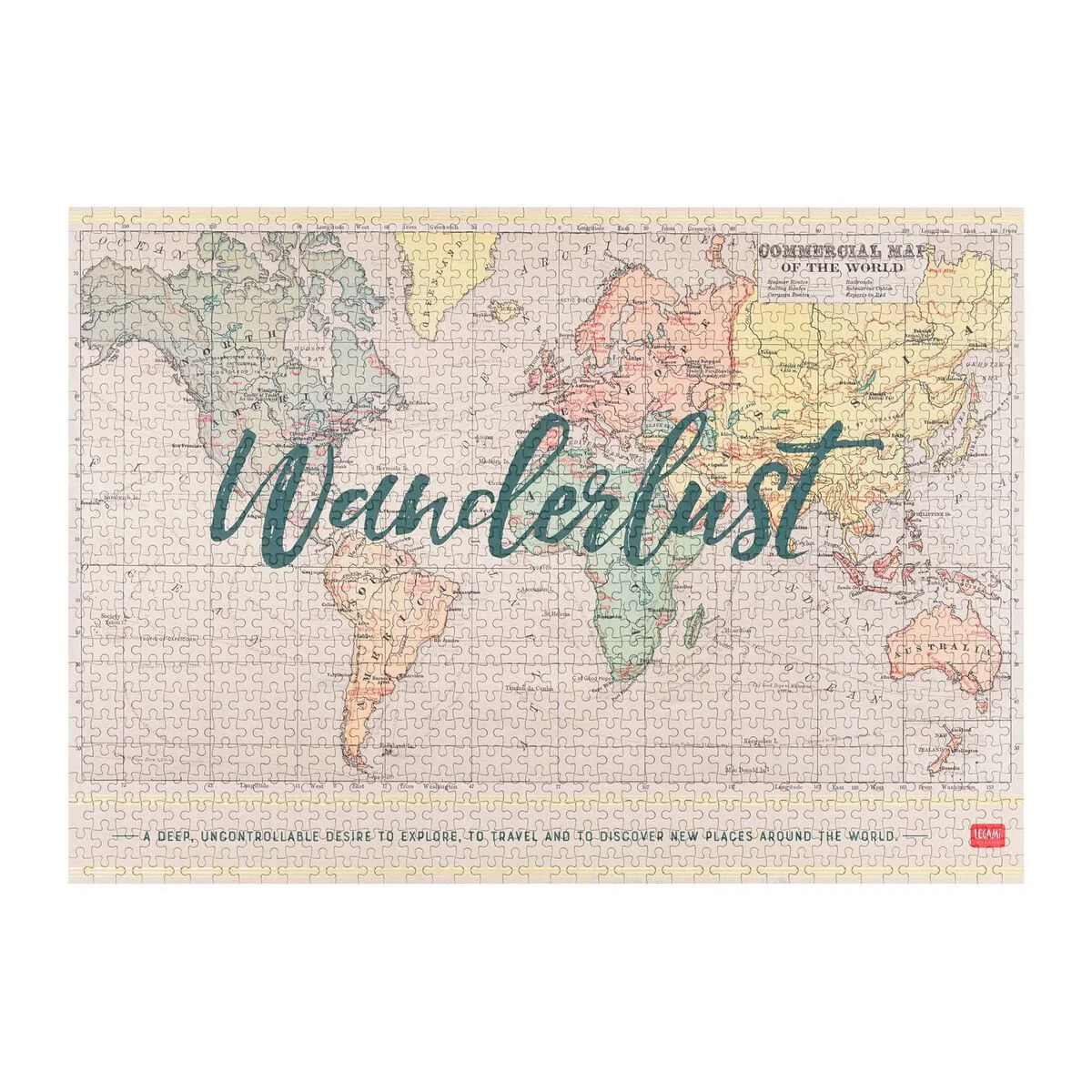 PUZ0001_1 Puzzle 1000 - Travel - Image 1