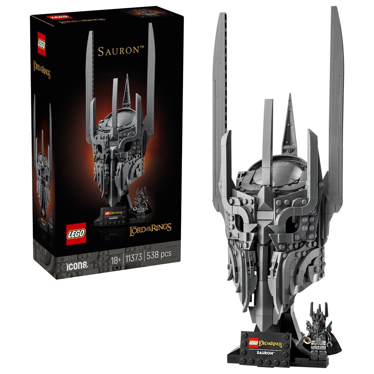 0068941_lego-icons-o-senhor-dos-aneis-capacete-de-sauron-11373 ICONS O Senhor dos Anéis: Capacete de Sauron - Image 1